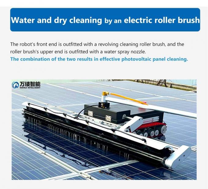 Wanlv Sunny Remote-Controlled Solar Panel Cleaning Robot for Protecting Photovoltaic Panels′ Surface with High-Quality New Nylon Wire